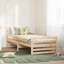 Bed Frame with Headboard Engineered Wood Children's Bedroom Modern Pine-452407652