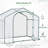 Outsunny 6' X 3' X 5' Portable Walk-In Greenhouse