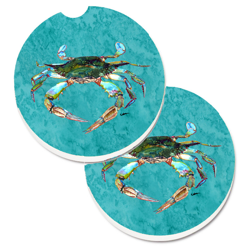 Sous-verre pour voiture crabe