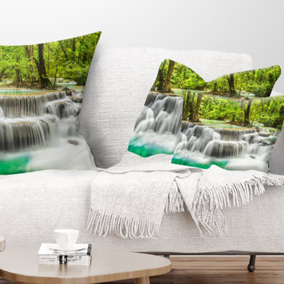 Landscape Reversible Throw Pillow