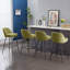 Nat Modern Fabric Upholstered Bar Stools with Spring and Footrest-1148537310