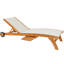 Miami Teak Chaise Lounge
