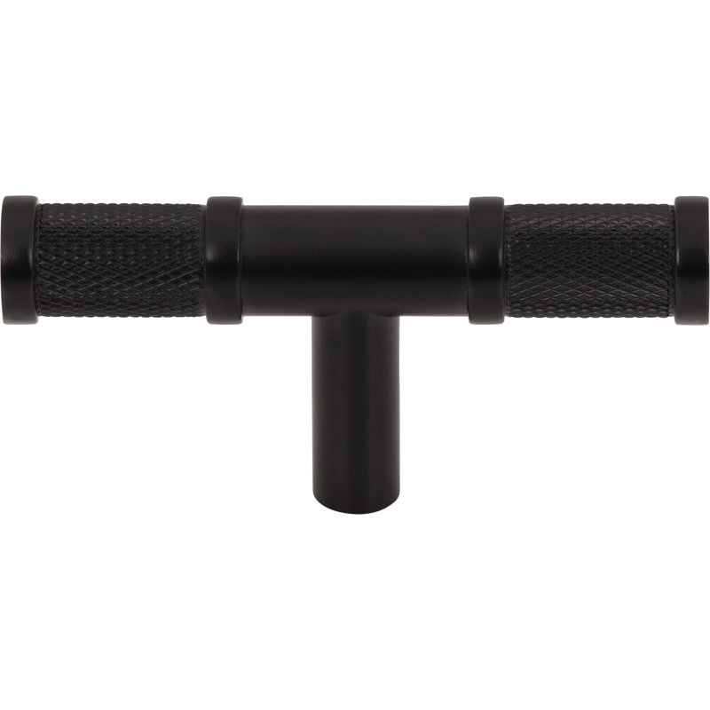 Burnham T-Knob 3 Inch, Flat Black