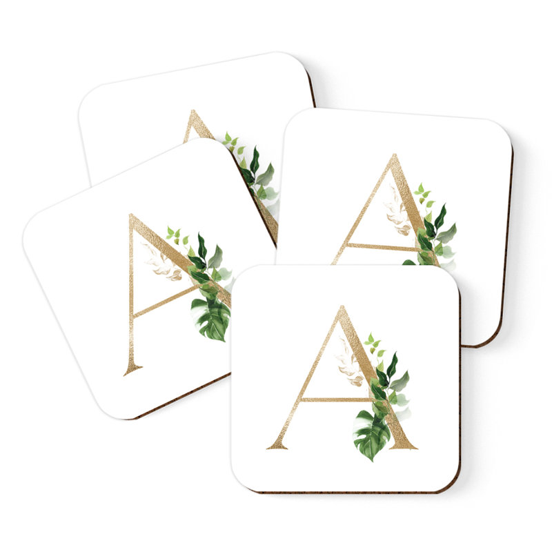 Sous-verre à monogramme Exotic, A