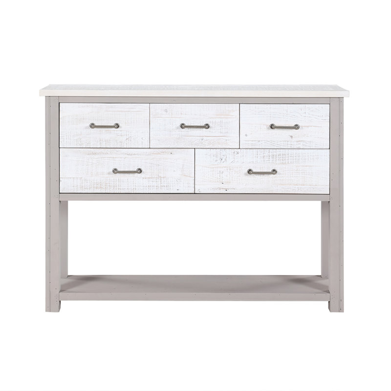 134cm Solid Wood Console Table
