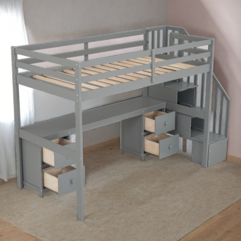 Base de lit avec tiroir Jennarose