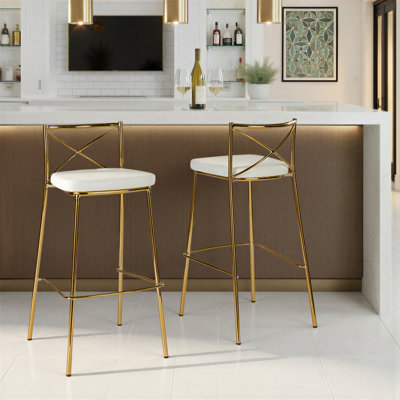 Tabourets de bar empilables 30 po Dannie