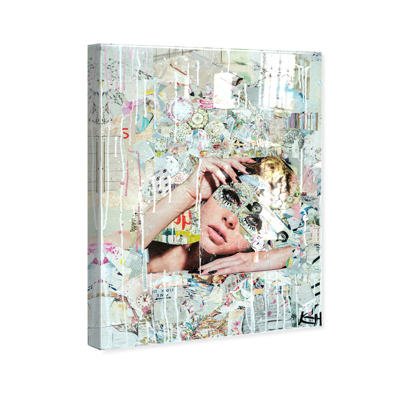 Fashion And Glam Katy Hirschfeld - Handsome Youths, Industrial White Print by Oliver Gal