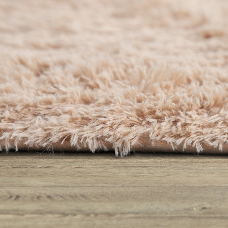 Bruce Solid Colour Hand Woven Area Rug, Rectangle 200 x 290cm