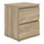 Gosselin 40.2cm W Manufactured Wood Bedside Table-38263649