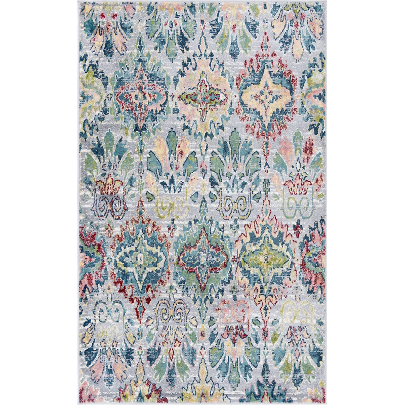 Endel Abstract Indoor Rug, Rectangle 5' x 8'