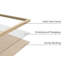  Cadre photo en bois - ensemble de 6-1448772377-1448772383