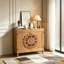 Armoire 2 portes en bois sculpté