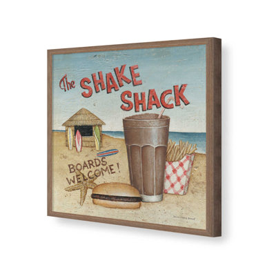 «The Shake Shack» par David Carter, reproduction d'art