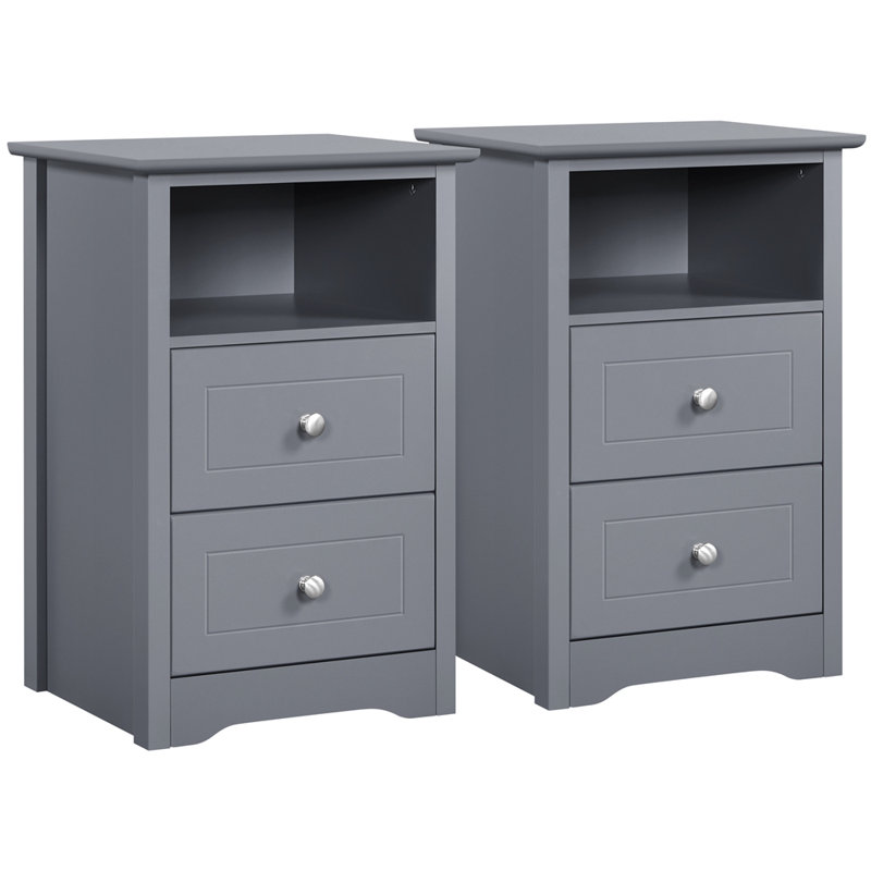 End Table, Grey, 2