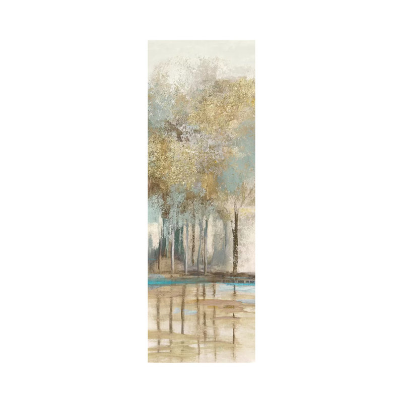 Woodlot II by Allison Pearce - Wrapped Canvas Panoramic Painting, 182.88 cm H x 60.96 cm W