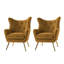 Fauteuil à oreilles 29,25 po Avianna-661401554