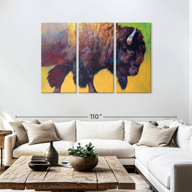 Brampt Da Bull, 48" H x 74" W