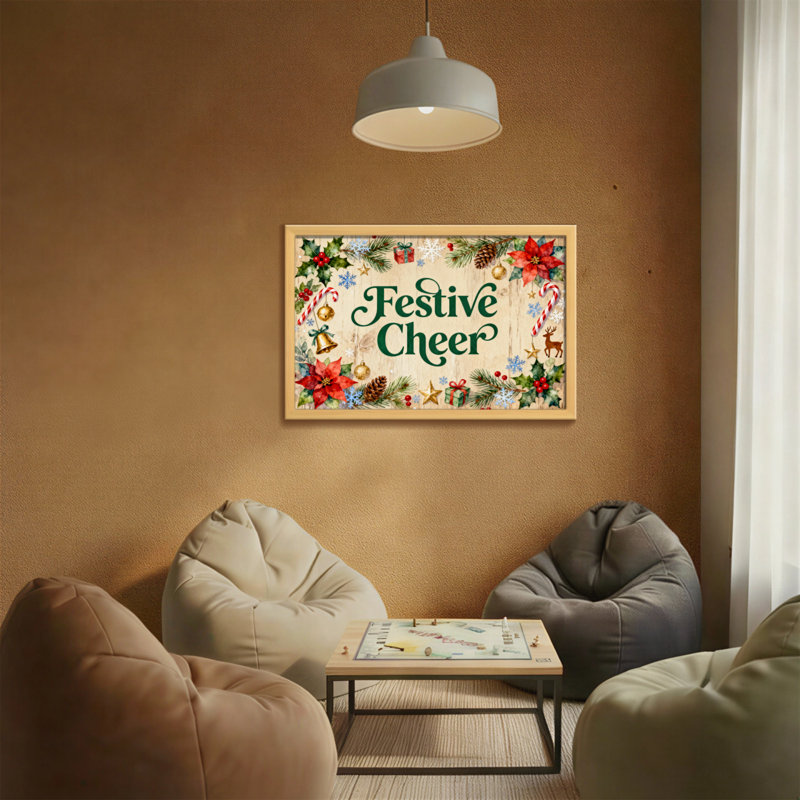 Motif de décoration festive de Noël