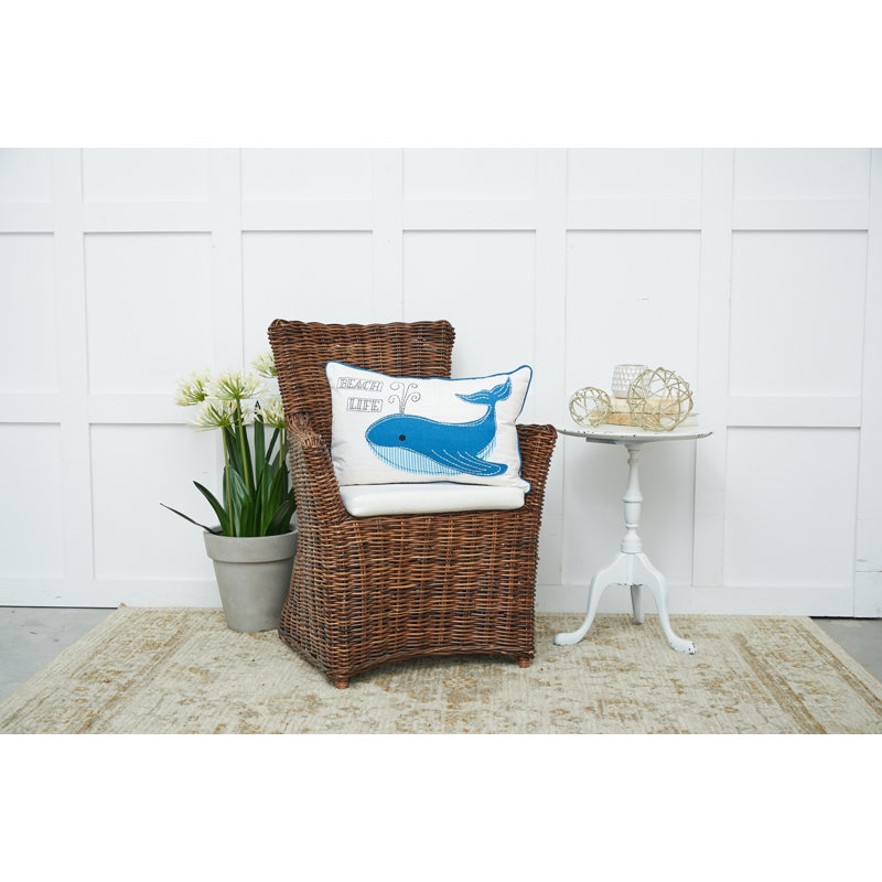 Coussin Whale Beach Life