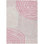 5' X 8' Pink Ivory And Gray Abstract Washable Indoor Outdoor Area Rug