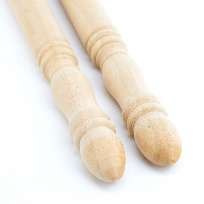 Light Beechwood Traditional Corner Guard with 90-Degree Notch