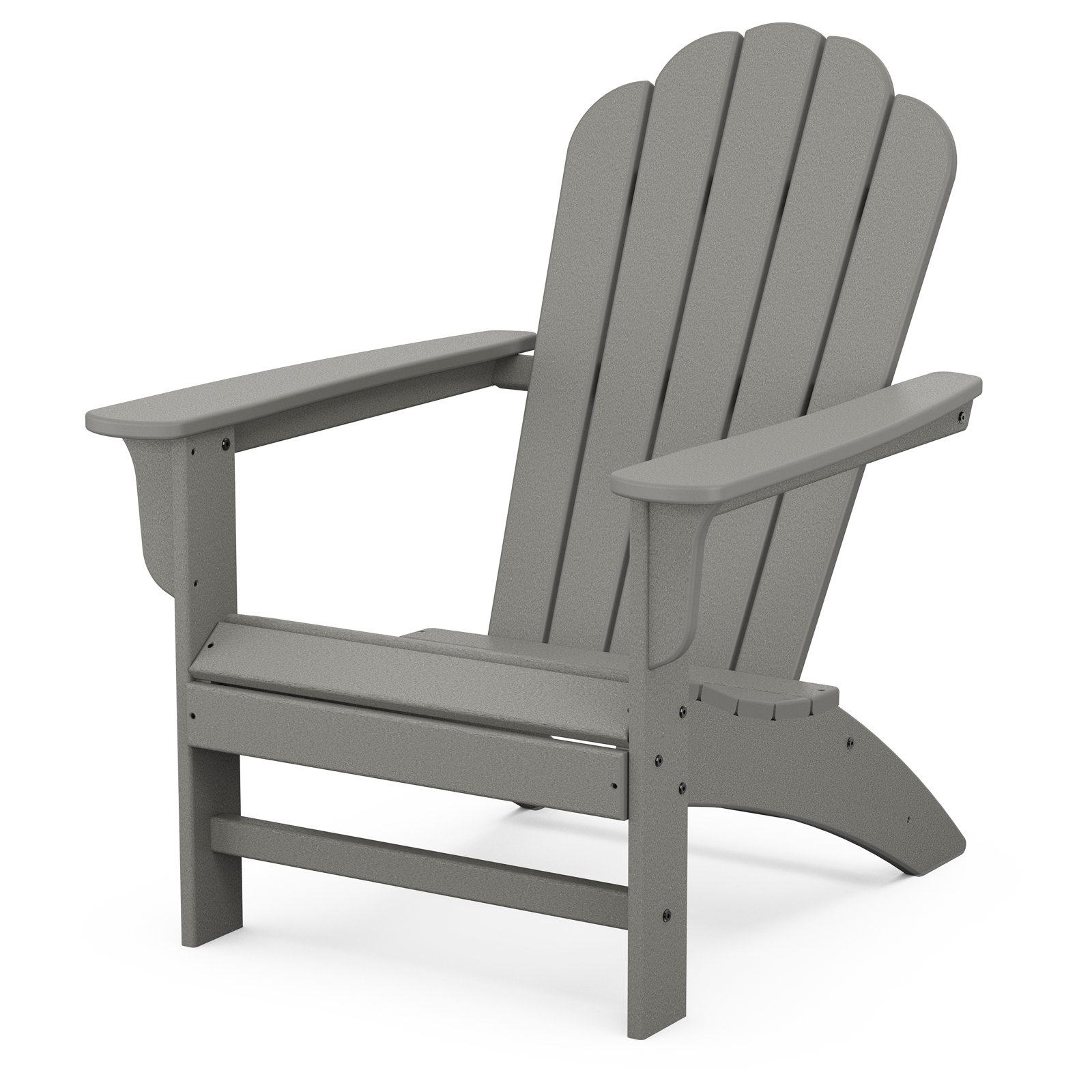 POLYWOOD® Cottage Adirondack Chair, Slate Gray