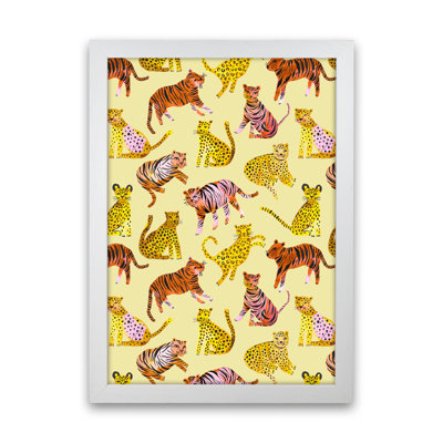 Tigers And Leopards Savannah - Print