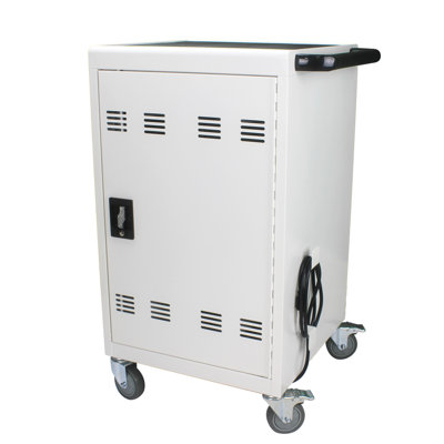 Mobile Charging Cart And Cabinet For Tablets Laptops 31+4-Device