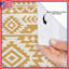 Rideaux de douche à motif aztèque Southwestern-1413950495