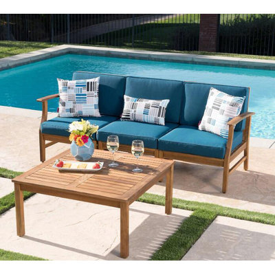 Perla 3 Seater Sofa And Table Set