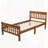 Wood Platform Bed Twin Bed Frame-1138060353