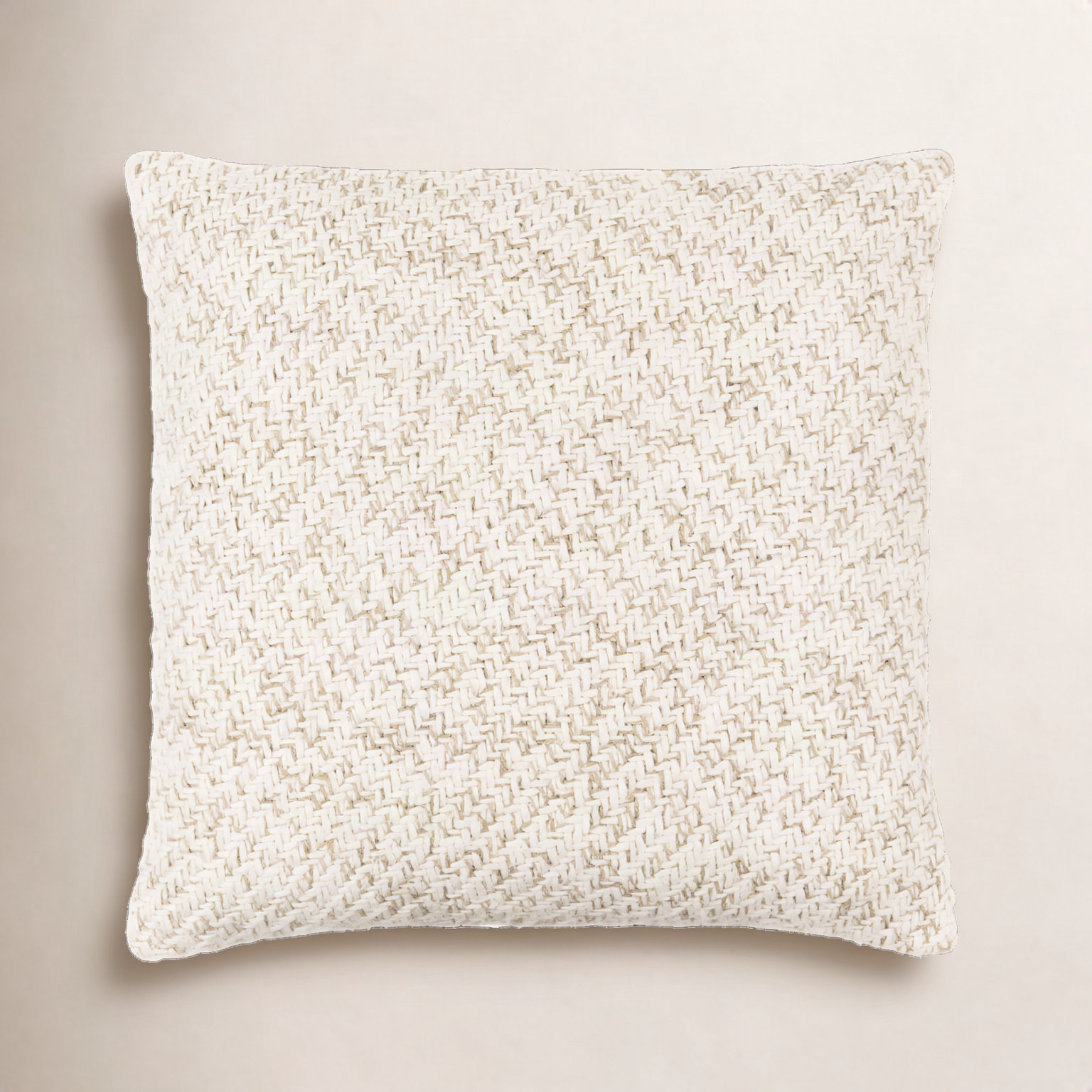 Waldeck Pillow Cover, 22" x 22", Polyester/Polyfill