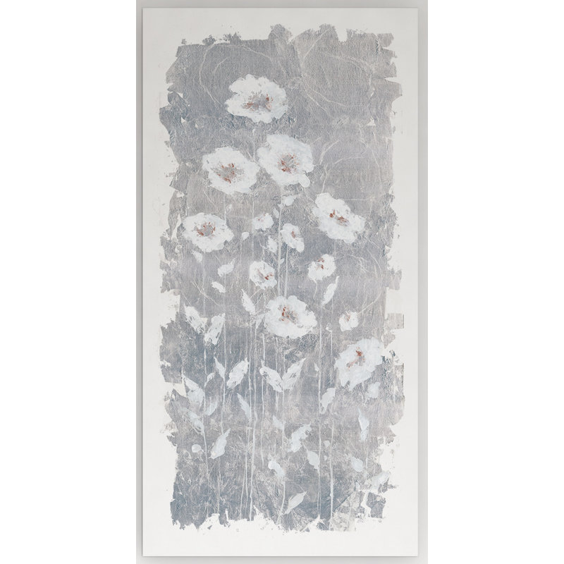 Fields of Silver III - reproduction sur toile, H 12 po x l 24 po x P 1,5 po
