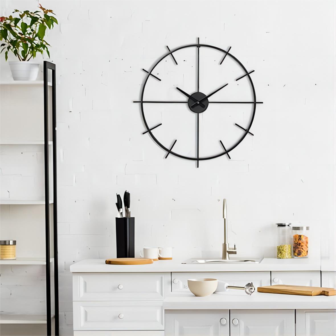 Brayden Studio® Metal Wall Clock | Wayfair