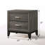 Table de chevet 2 tiroirs
