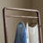 Black Walnut Structured Coat Rack Large Drawer