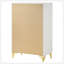 Commode blanche 5 tiroirs Chesney