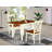 Solid Wood Top Dining Table Set-479905789-474738351-474738350