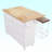 Solid Wood Top Kitchen Island Set-97851646