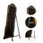 Rudney Arch Full Length Mirror with Stand Baroque Decor 67''H