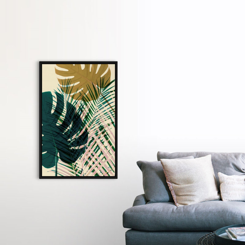 Exposure 5, art mural sur toile, H 50 po x l 34 po, Toile encadrée noire