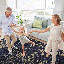 Tapis 6 x 9 lavable à la machine Boho - à poils courts, sans perte de poils, adapté aux enfants et aux animaux