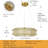 Horst LED Drum Chandelier-1398996816-1398996822