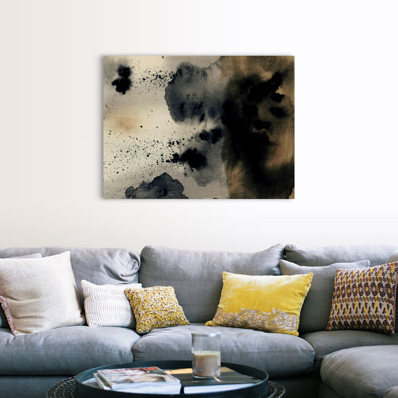"Ember II" par Victoria Barnes - reproduction d'art sur toile, Toile tendue, H 36 po x l 48 po x P 1,25 po
