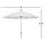 Parasol de marché 9 pi Iuka-507421377