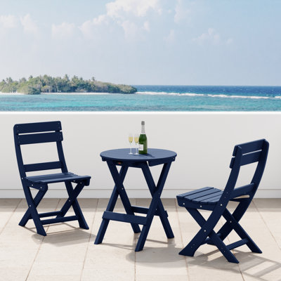 Laguna 3-Piece Folding Dining Set