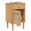 Bedside Table Rattan Look-93366251