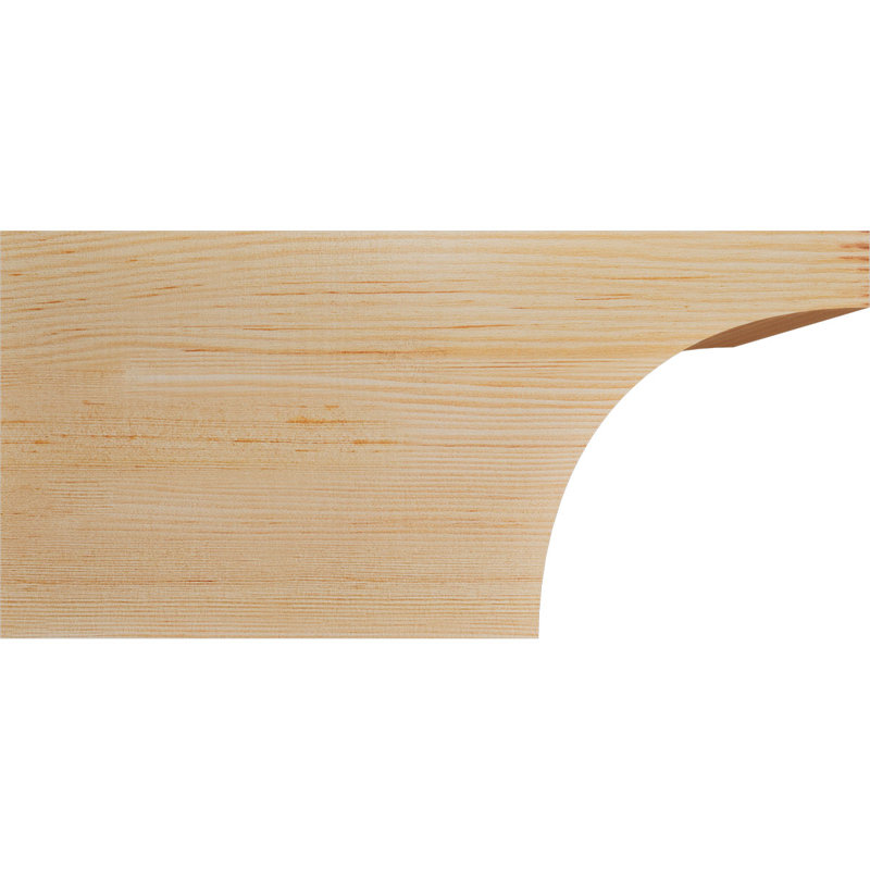 Queue de chevron lisse Huntington, Sapin de Douglas, H 8 po x l 16 po x P 5,5 po