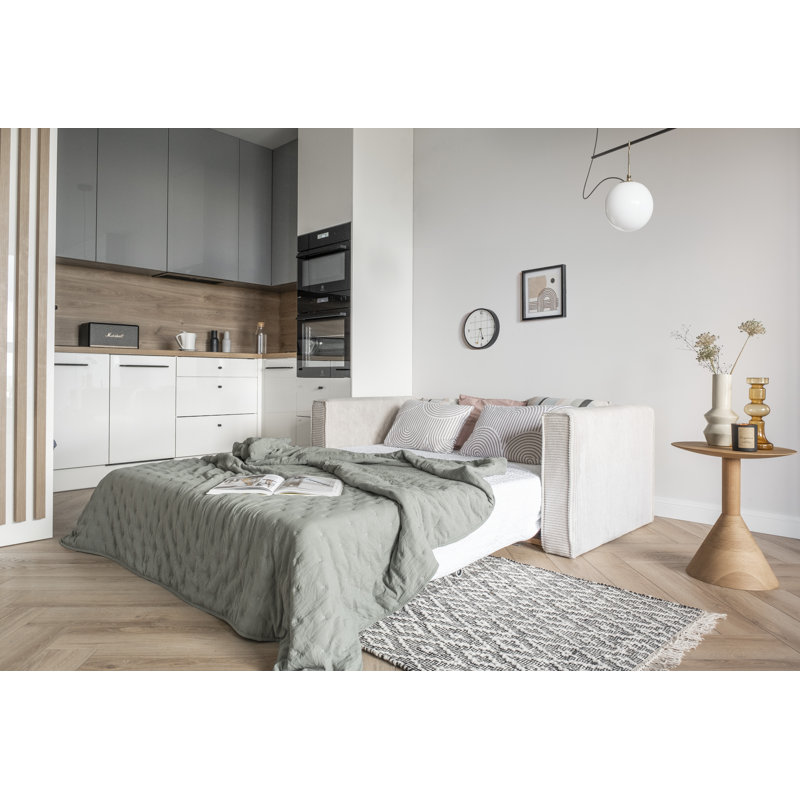 Lucky Lucy 3 Seater Sofa Bed, Beige